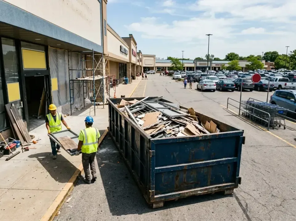 retail-store-renovation-debris-003 — frequently asked questions, Roll-off Dumpster Rentals in Honeygo, MD
